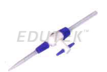 DETACHABLE PTFE STOPCOCK FOR BURETTE, BORE SIZE 3 MM